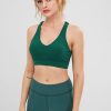 Lace Up Racerback Sports Bra