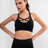 Criss Cross Strappy Sports Bra