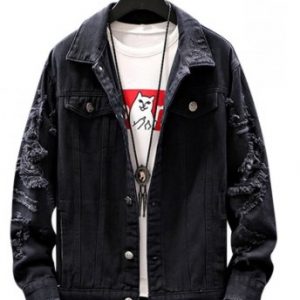 Destroyed Pockets Jacket